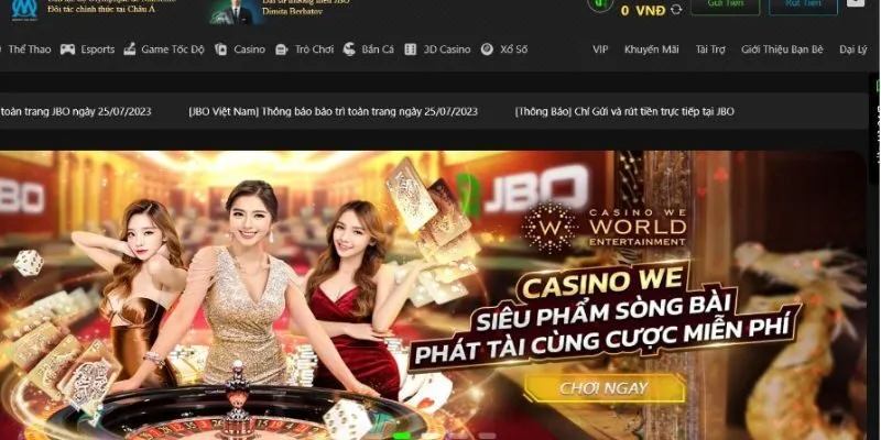 Giới thiệu khái quát về nhà cái JBO